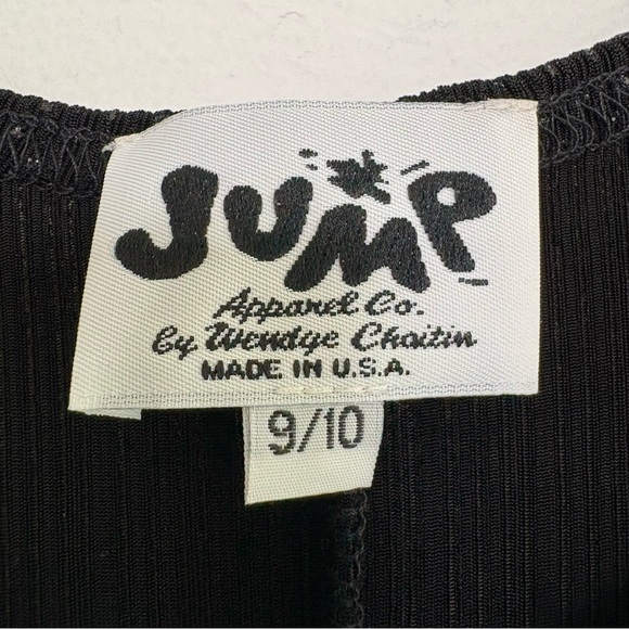 JUMP Vintage 90s Y2K USA Sparkly Stretchy Sleeveless Dress Whimsigoth Grunge S/M - Picture 5 of 13